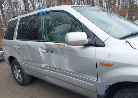 2008 Honda Pilot Se from USA, damaged, VIN 5FNYF18358B005827